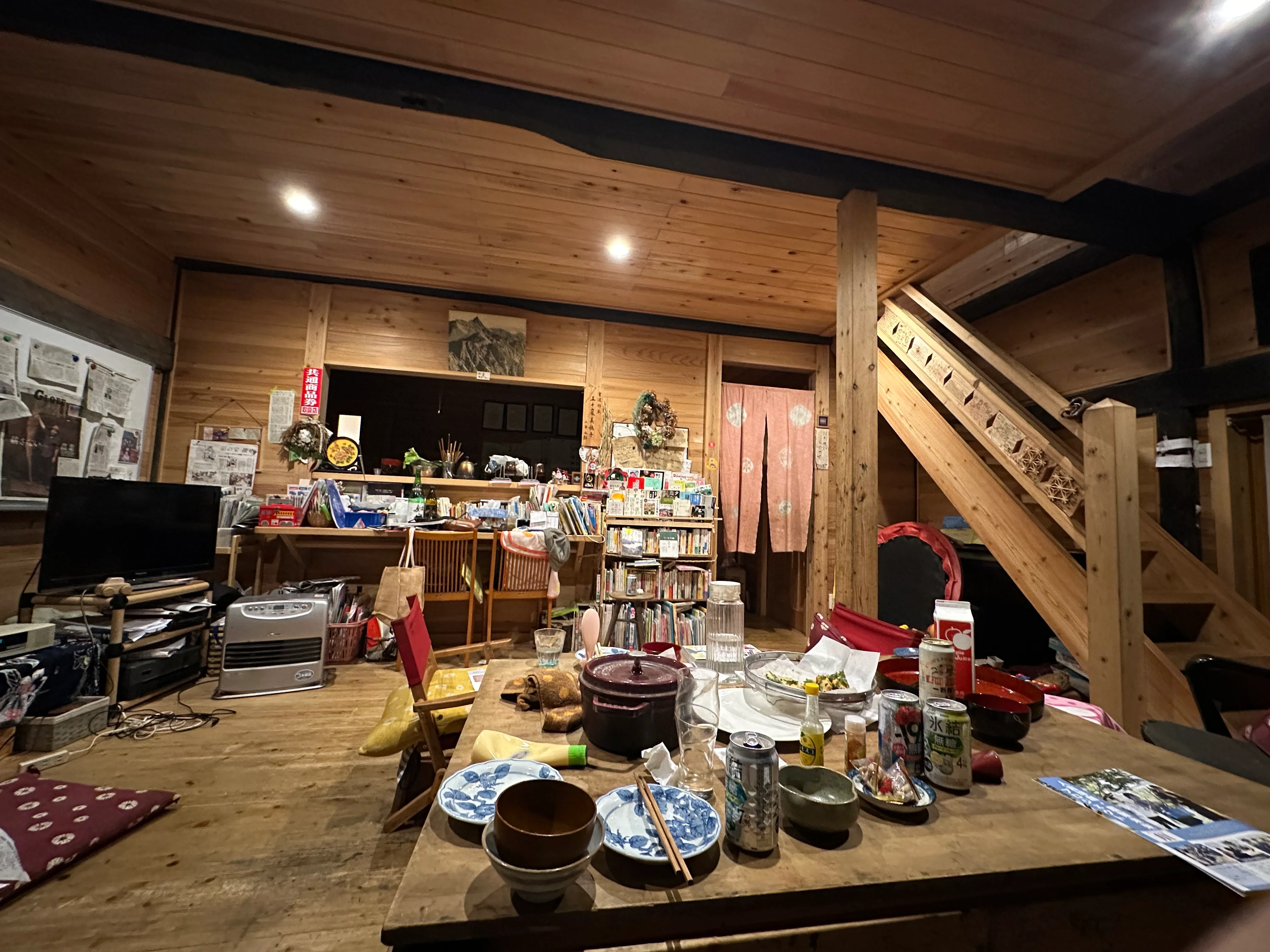音水小屋の様子